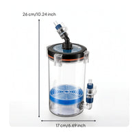 Prestrainer Bucket Aquarium Prestrainer with Sponge Reusable Cylinder Sponge Foam for Home Tanks