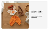 30cm Doll Outfit Set BJD Doll Clothing Fashionable BJD Clothes Set for Kids, Imaginative Play