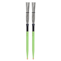 Drumstick with Wire Brush Versatile Multi-Functional Drumstick Non-Slip Drum Brush with Wire Ends for Drummers, Percussionists, Rehearsal