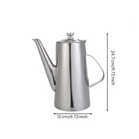 Polished Stainless Steel Pitcher Fitted Lid Beverage Pitcher Side Handle Metal Water Jug Cylindrical