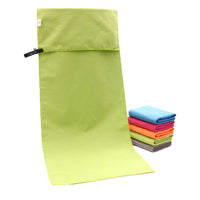 Quick-Dry Microfiber Sports Towel with Mesh Bag, Super Absorbent for Travel & Outdoor Activities