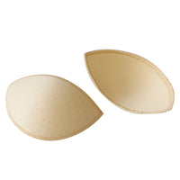 Breathable Sponge Bra Inserts for Swimsuits & Sports Bras - Anti-Bump, Thin, Half-Moon Shape