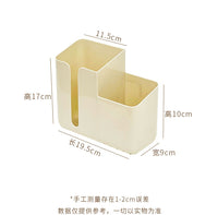 洗脸巾二合一收纳盒壁挂式大号放废弃二次利用卫生间洗面巾置物架