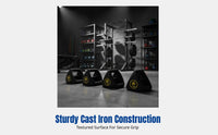 Triangle Kettlebell, Cast Iron, Coated, Large Ring Handle, Multifunctional Home Fitness Dumbbell