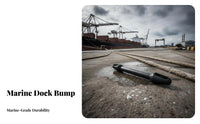 Docking Snubber High Elasticity Rubber Docking Dock Line Snubber Wear-Resistant Boat Rope Shock Absorber Anti