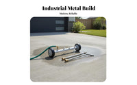 4000 PSI Compatible Pressure Washer Underbody Cleaner 2-in-1 Design Car Underbody Washer Twin Function for Under Vehicle, Driveway, Sidewalk