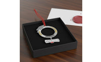 Graduate Cap Hanging Decoration Commemorative Souvenir Sublimation Graduation Blank Heat Application Category of 2026 Picture Frame for Graduates