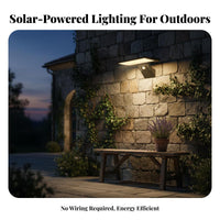 Solar Motion exterior Lantern Waterproof Motion Courtyard Light Drill Installation Outdoor Lighting for Gardeners, Patio, Garden, Porch