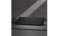 Ribbed Top Foam Exercise Inclined Block Textured Exercise Inclined Block Matte Finish Incline Board Rounded Edges for Stretching, Balance