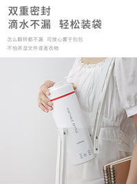日本SDRNKA便携式烧水杯旅行烧水壶小型电热水杯保温宿舍加热水杯