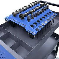 Engine Repair Intake/Exhaust Parts Organizer Tray for Cylinder Head Bolts Valves