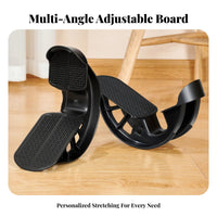 Non-Slip Surface Adjustable Slant Board Portable lower leg Stretcher High Weight Capacity Fitness apparatus Foldable Design for physiological rehabilitation Patients, Athletes, Beginners, brandexercise Stretching, Home, Gym
