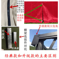 Outdoor Large European Style Gazebo Canopy Tent with Sidewalls and Mosquito Netting