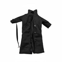 1/12 Scale Trench Coat Poseable with Internal Wire Miniature Duster British Style Poseable Doll Jacket for Collectors