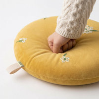 Round Corduroy Floor Cushion, Floor Pillow Memory Foam, Bay Window Seat Pad, Floor Seating Pillow, Home Decor Pouffe, Meditation Tatami Mat