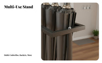 Draining Design Umbrella Stand Space-Saving Umbrella Holder Quick Drying for Hallway, Doorway, Office