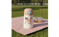 Insulated Water Bottle Leak-Resistant Seal Kids Cartoon Straw Cup Insulated Kids Water Bottle for Students, School, Travel, Outdoor