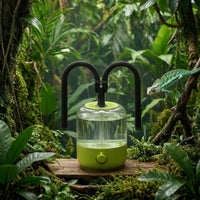 Reptile Humidifier Adjustable Terrarium Fogger Humidifier Reptile Fogger High-Frequency Fine Mist for Lizard Owners, Terrariums