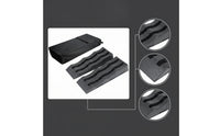 2 Pieces Wheel Ramps with Carrying Bag Leveling Car Ramp Heavy Duty Tire Lift for Camping