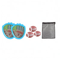 Active Catch Ball Game with Storage Bag Compact Toss and Catch Ball Game Set Classic Repeated Use for Toddlers, Park