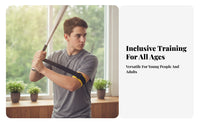 Hook-and-Loop Baseball Swing Band Portable Swing Training Strap Compact Sports Equipment Long-Lasting