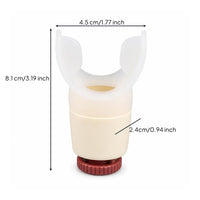 Adjustable Resistance Breathing Exerciser with Silicone Mouthpiece Washable Lung Exerciser Easy to Clean Breathing Exercise Device Compact for Rehab