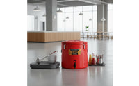 Stainless Steel Thermal Barrel Portable Hot and Cold Thermal Container Insulated Beverage Dispenser Sturdy Construction