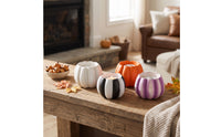 4 Pieces Pumpkin Tealight Candle Holder Fall Pumpkin Candle Holder  Decor for Office