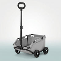 Foldable Pet Carriage Lightweight Pet Carriage with Basket Portable Strolling Cart for Cats, Travel