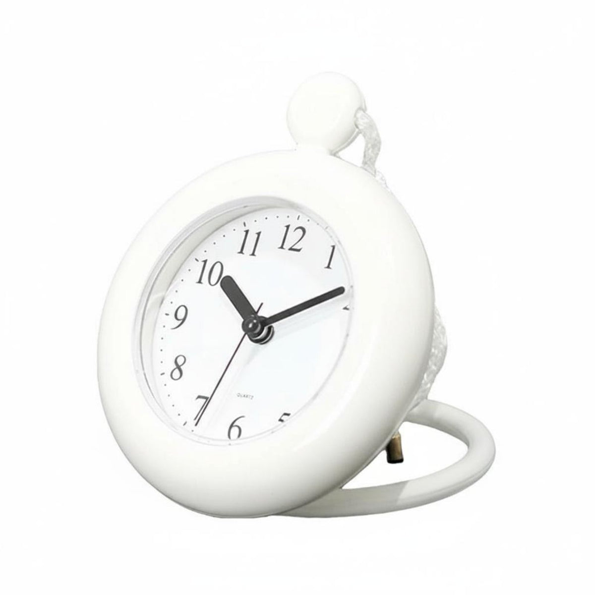 Moisture-Proof Waterproof Bathroom Timekeeper Anti-Fog Mini Suction Cup Timekeeper Minimalist Design Timekeeping Device Compact Size for Kitchen
