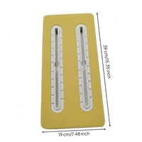 Rudder Box Base Rectangular Paddle Board Fin Slot Base Rounded Corners Water Sports Part