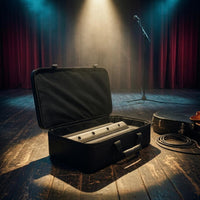 Zippered Soft-Sided Pedal Board Case Cable Openings Guitar Pedal Board Case