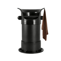 Thickened ABS Plastic Coffee Knock Box Leak-Proof Espresso Knock Box Removable Bar Coffee Puck Disposal Container Reduces Noise for Baristas, Cafe