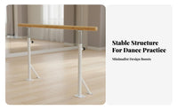 Adjustable Height Dance Barre Sturdy Construction Adjustable Height Dance Barre Stable Home Stretching Bar for Dancers, Children