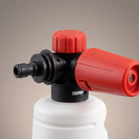 Spray Bottle for Car Cleaning and Detailing, Foam Sprayer for Car Washing with Foam Lance, 700ml Reinforced Nylon Dispenser Bottle, Green Nozzle