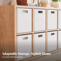 Lidded Storage Cube Large Capacity Organizer Box Stackable for Parents, Students