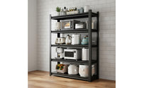Kitchen Appliance Stand Sturdy-Duty Multi-Tier Kitchen Shelf Freestanding Cooking Rack Easy Assembly Household Storage