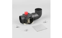 75 Mm Heater Duct Control Unit 5 Position Parking Heater Control Unit Heat Resistant 3 Way Elbow Adapter for Winter Driving