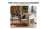 Light Luxury aesthetic Upholstered Booth with Table and Chairs Nordic Design Upholstered Lobby Seat Comfortable Upholstery Cafe Seating Set Modern Aesthetic for Hotel Managers, Interior Designers, Business Owners, Waiting Room, Restaurant, Office, Salon