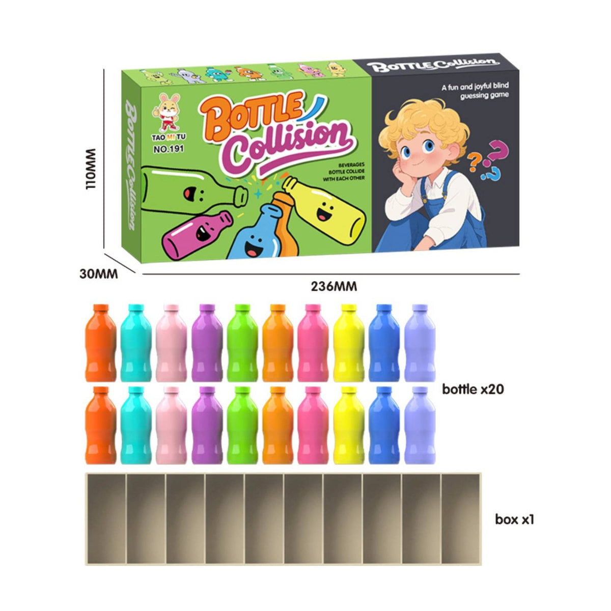 Bottle Guessing Game Logical Thinking Memory Matching Game Improves Focus Color and Pattern Puzzle for Kids, Classroom