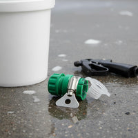 Garden Hose Tap Connector Leak-Resistant Universal Tap Hose Connector Universal Faucet Adapter Secure Fit Plastic Water Pipe