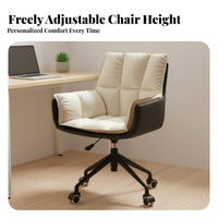 firm-density seat pad Ergonomic Computer Chair with Footrest Reclining spinerest rotating Seat Adjustable Armrests Office Furniture Breathable Mesh spine for Students, telecommuting Workers, enthusiasts, Study Room, Bedroom