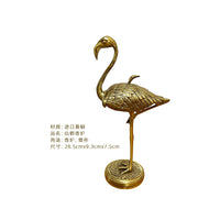Solid Brass Sika Deer Tissue Box Holder