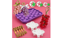 Grape and Strawberry Soap Form Kit Fruit Soap Form Hanging Loops