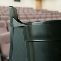 Auditorium Seat Drink Holder Universal Fit Cinema Seat Drink Holder Seating Accessory Ambidextrous Design Drain Holes