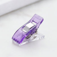 50 Pieces Sewing Clips with Storage Jar Non-Slip for Quilters