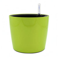 Wick System Self-Watering Pot Plastic Water Level Indicator Pot Round Self Watering Planter Tapered