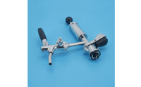 Rate-Control-Regulating Beer Dispenser with Pump Chrome-Plated Keg Tap with Faucet Heavy-Duty Hardware for Homebrewers