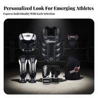 Fighting Protection Kit Shock Absorbing Muay Thai Training Gear Thickened Padding Boxing Shielded Gear Set for Children, Fighters, Fighting Sports