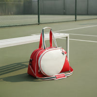 Badmintons Racket Bag Zippered Tennis Racket Bag Adjustable for Daily Training